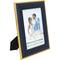 6 Pack: Expressions™ Navy Blue Frame with Gold Trim by Studio Décor®